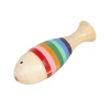Cross-border wooden fish clappers, percussion instruments, fish-shaped clappers, music teaching AIDS for children in kindergartens, frog-sounding tubes, and shavers Specification image